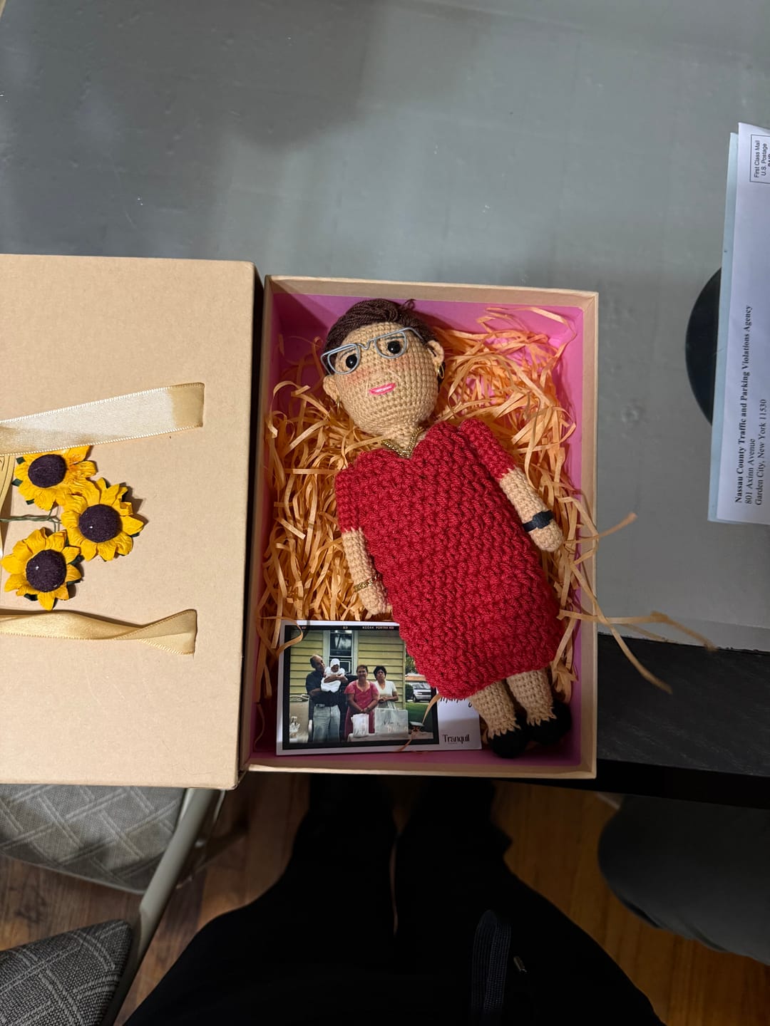 Customer photo review of Tranquil® - Personalized Crochet Doll (Bigger sizes)