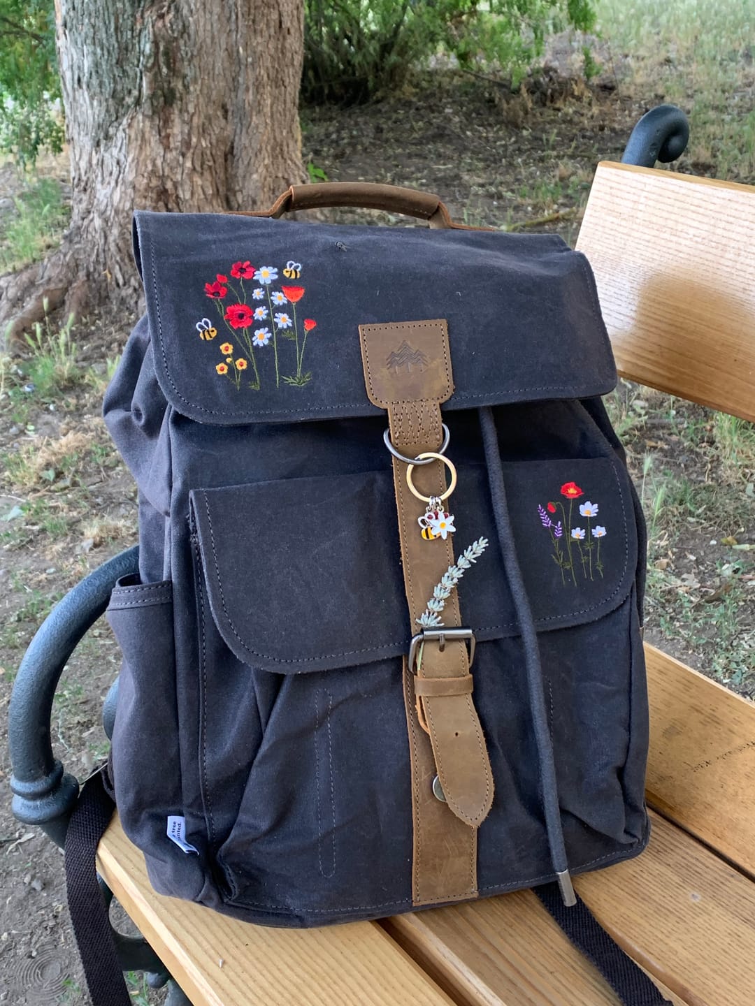 Customer photo review of Daypack Acadia - Wildblüte (🌲)