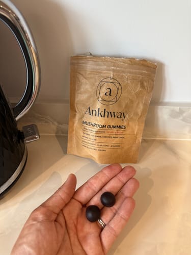 Customer photo review of Mushroom Gummies