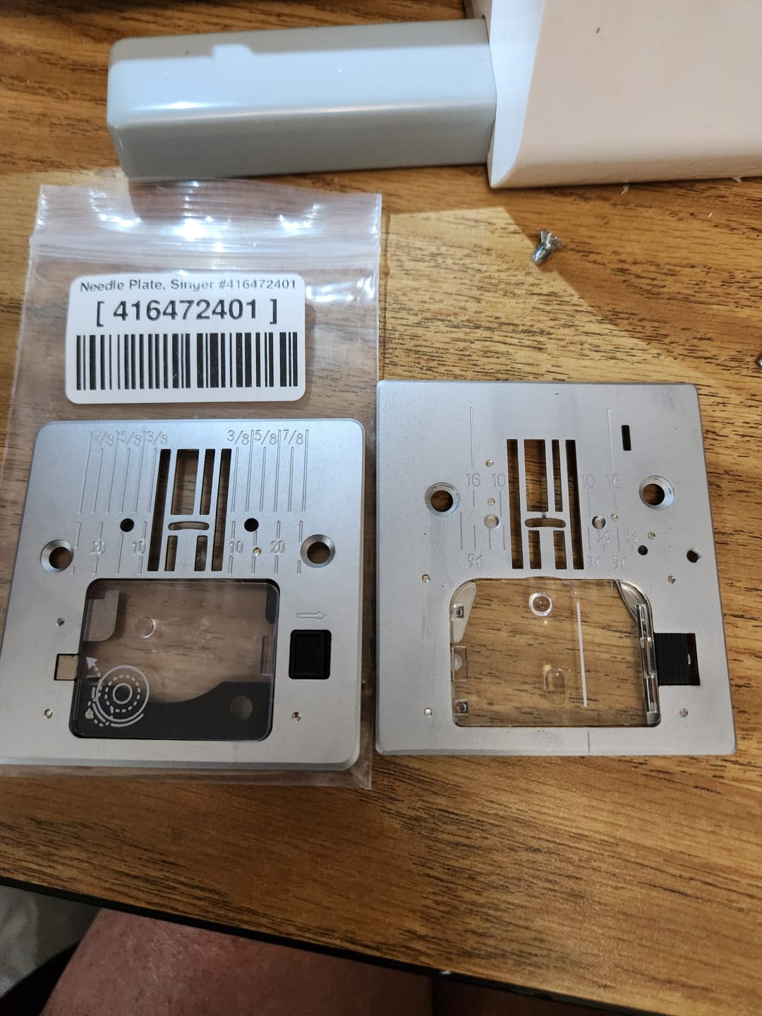Customer photo review of Needle Plate, Singer #416472401