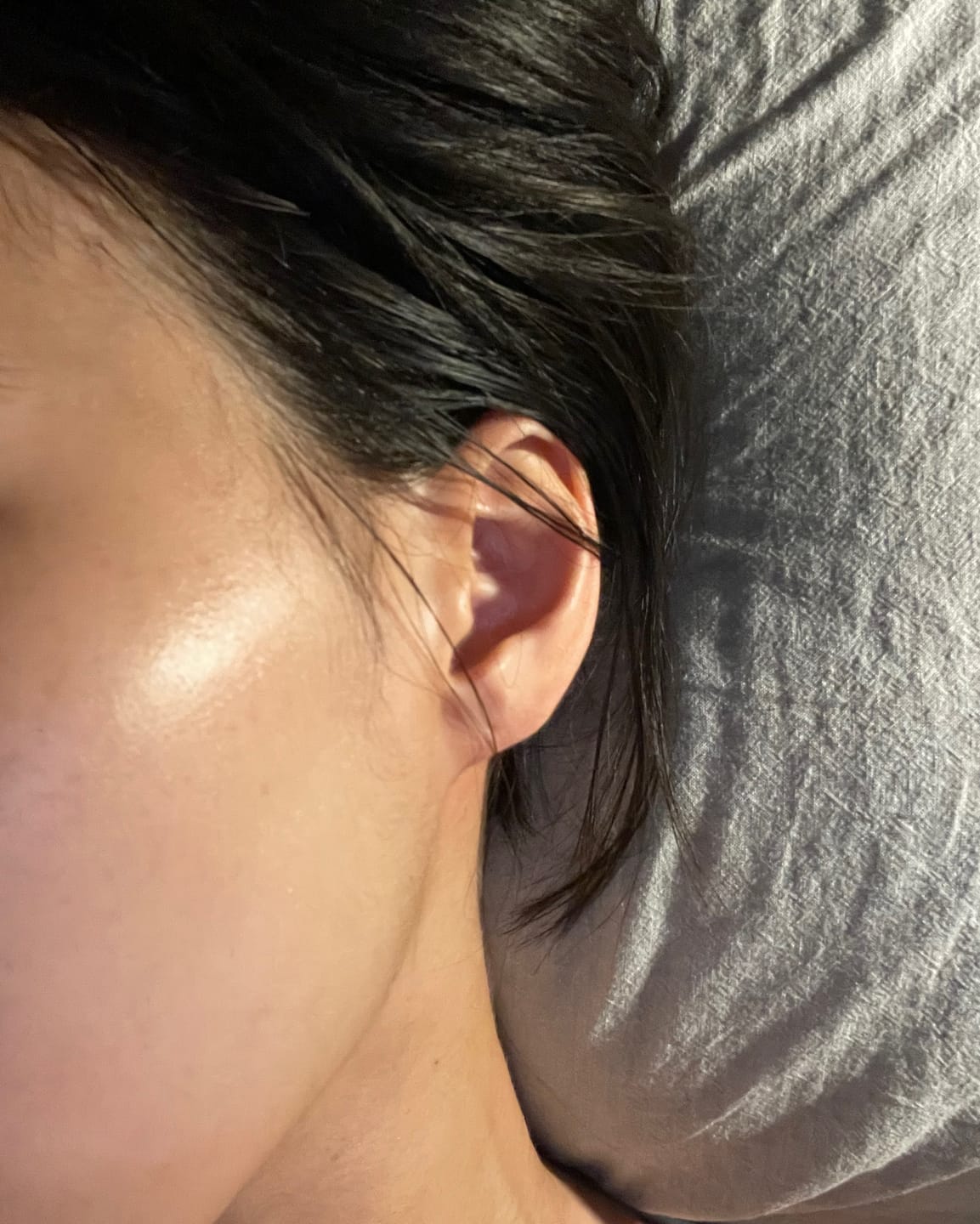 Customer photo review of Madeca Lab PDRN Skin Tightening Glow Gel Mask 5ea