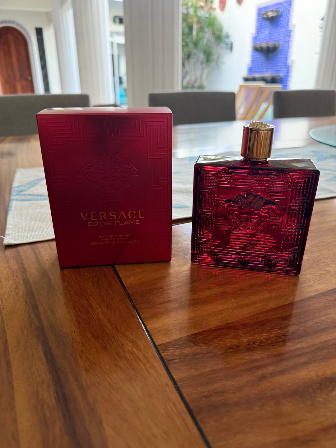 Customer photo review of Perfume Versace Eros Flame 200ml EDP
