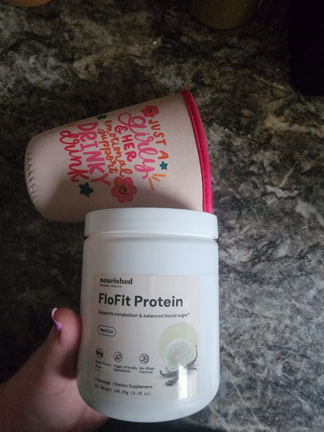 Customer photo review of FloFit Protein