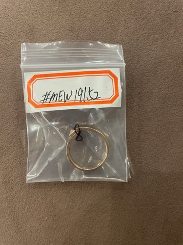 Customer photo review of T WIDE DIAMOND RING