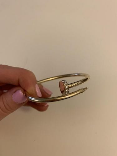 Customer photo review of JUSTE BRACELET 3.5MM ALL DIAMONDS