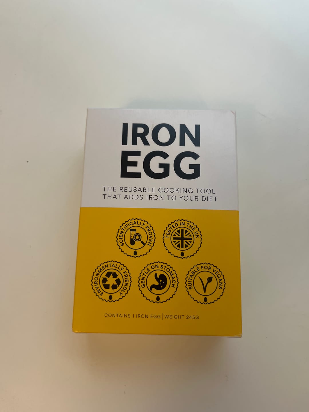 Customer photo review of The Iron Egg