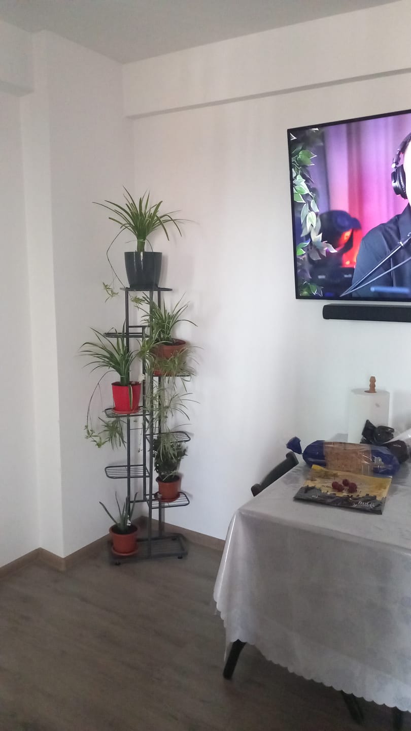 Customer photo review of Etajera BAMIR TIP 4, gri, metal, 44x22x141 cm