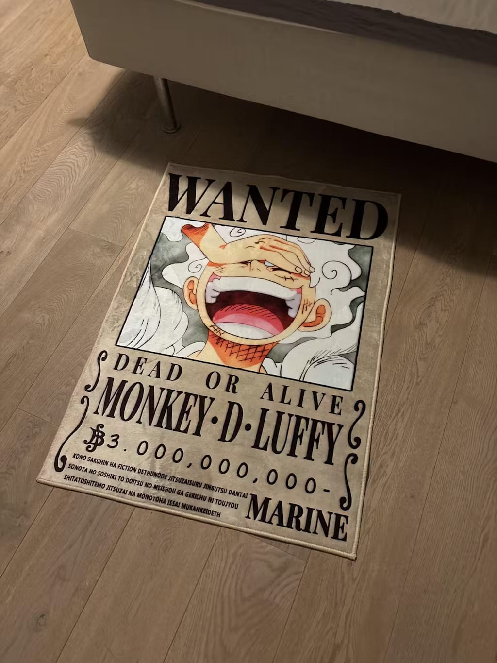 Customer photo review of Wanted Luffy Gear 5