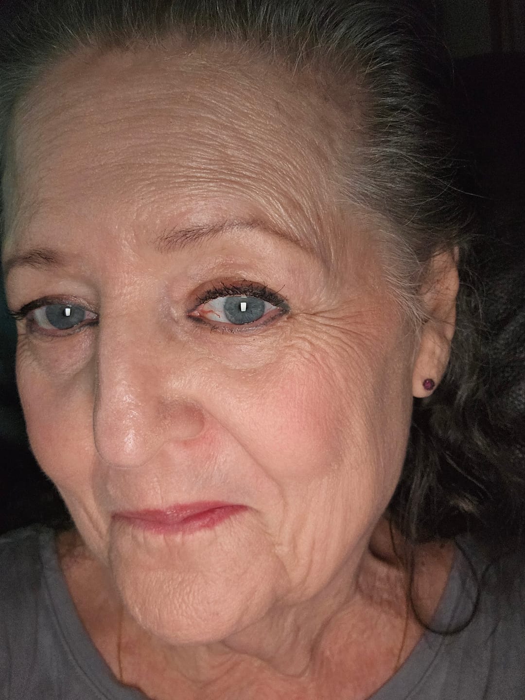 Customer photo review of EYELASH GROWTH SOLUTION