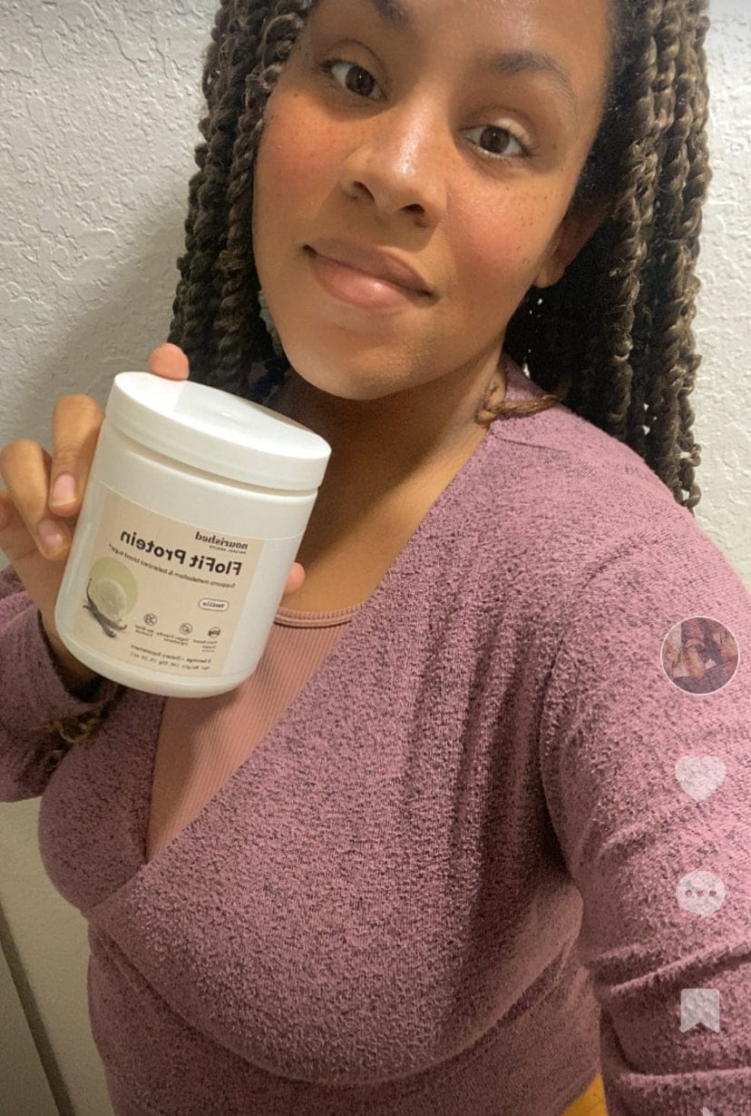 Customer photo review of FloFit Protein