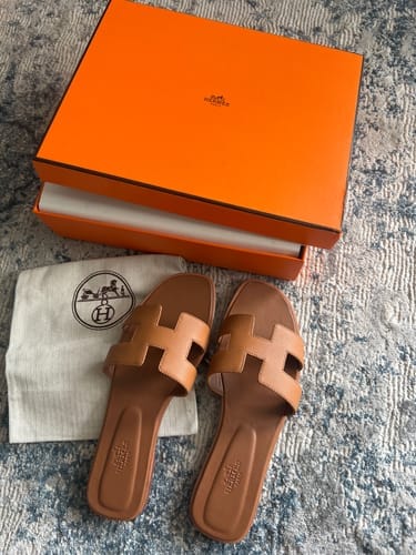 Customer photo review of 0RAN SANDAL Leather Brown