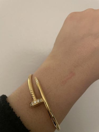 Customer photo review of JUSTE BRACELET 3.5MM ALL DIAMONDS