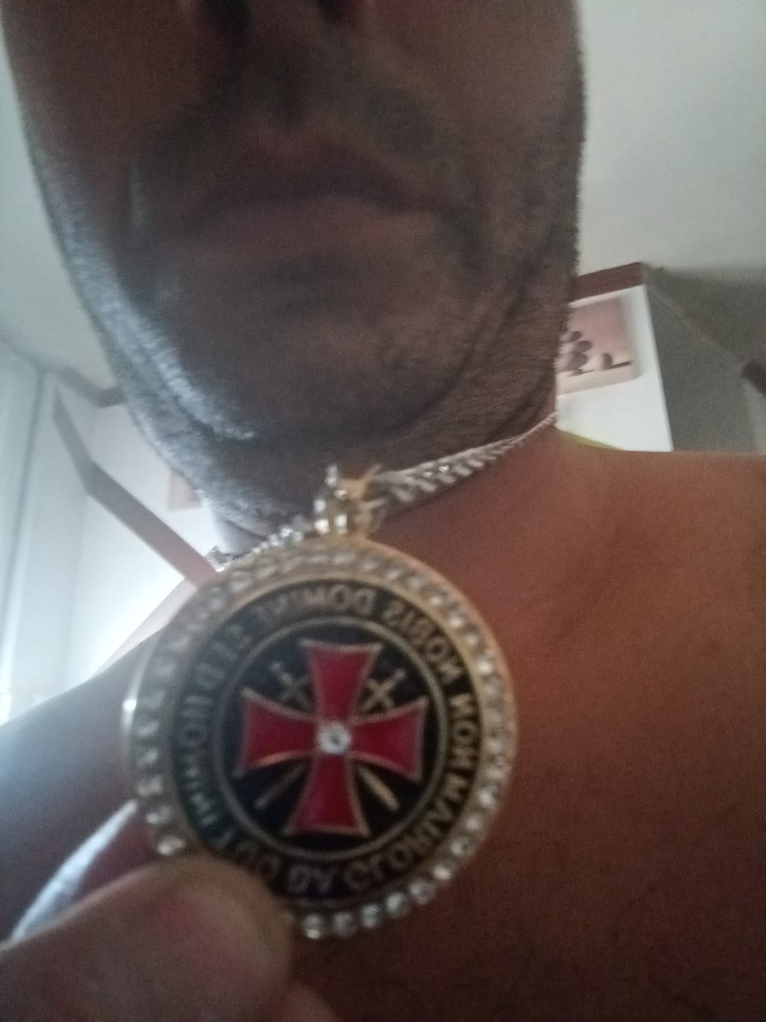 Customer photo review of Collier du Seigneur Templier