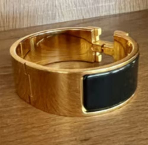 Customer photo review of H BRACELET 18MM PINK GOLD