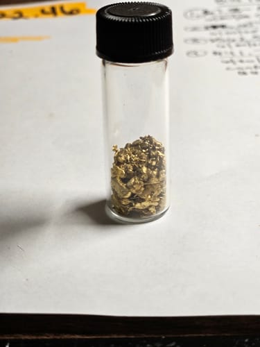 Customer photo review of Flawless 'PREMIUM NUGGET' - Gold Panning Paydirt