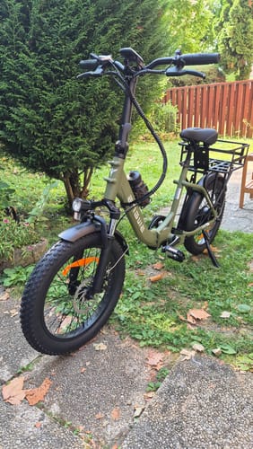 Customer photo review of Engwe L20 SE 250W 20" Foldable Electric Bike 561Wh Trekking Bike Step-through E-bike 36V 15.6Ah Battery