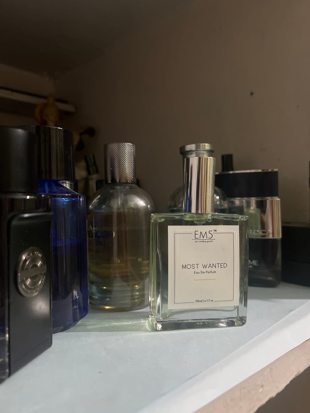Customer photo review of EM5™ Most Wanted Perfume EDP Spray for Men | Vanilla Woody Warm Spicy Fragrance | Luxury Gift for Him | Variants Available: 50 ml Spray / 15 ml Spray
