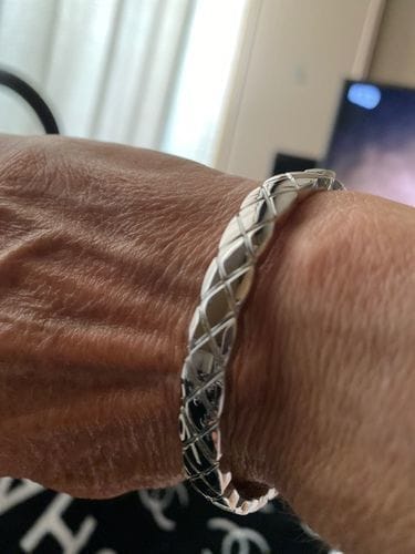 Customer photo review of CRUSH BRACELET QUILTED