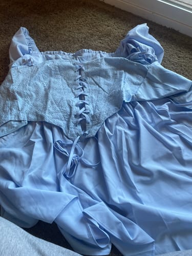 Customer photo review of Leila Mini Corset Dress