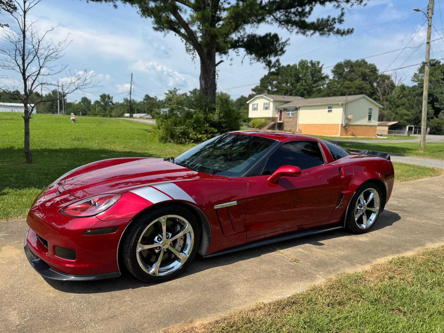 Customer photo review of Corvette C6 Grand Sport / Z06 / ZR1 Side Skirts Rocker Panels
