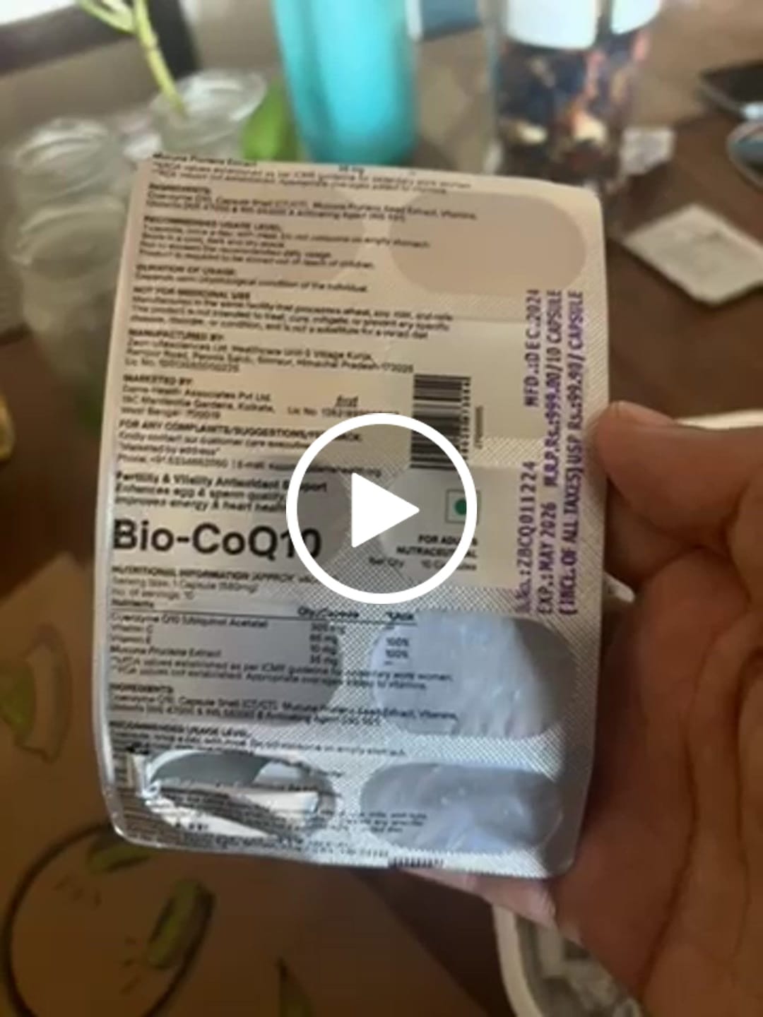 Customer video review of Bio-CoQ10 I Powerful Antioxidant for Men and Women