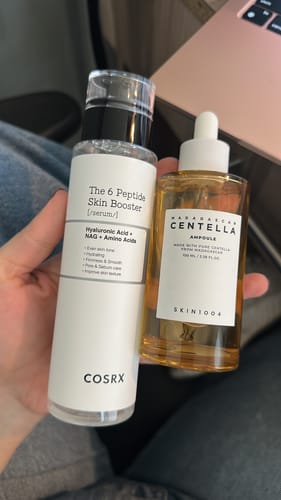 Customer photo review of The 6 Peptide Skin Booster Serum