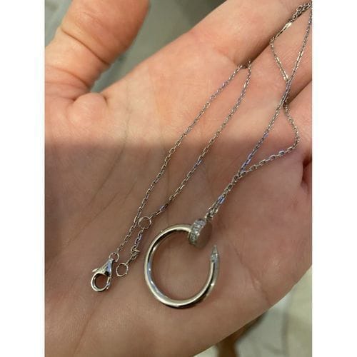 Customer photo review of JUSTE NECKLACE SILVER