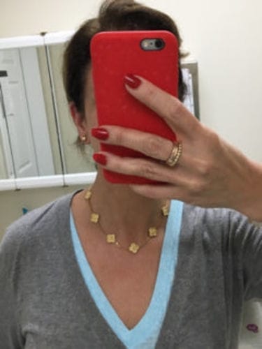 Customer photo review of VINTAGE NECKLACE 10 MOTIFS GOLD