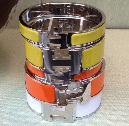 Customer photo review of H YELLOW BRACELET