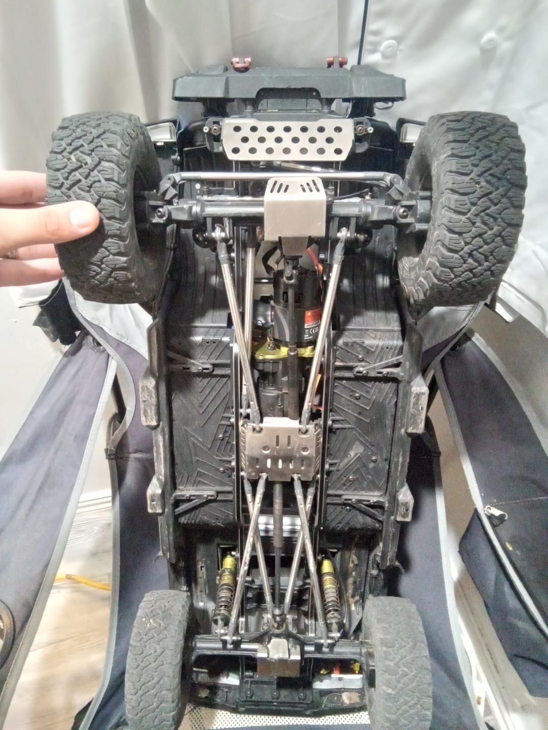 Customer photo review of Chassis Armor for MK-07