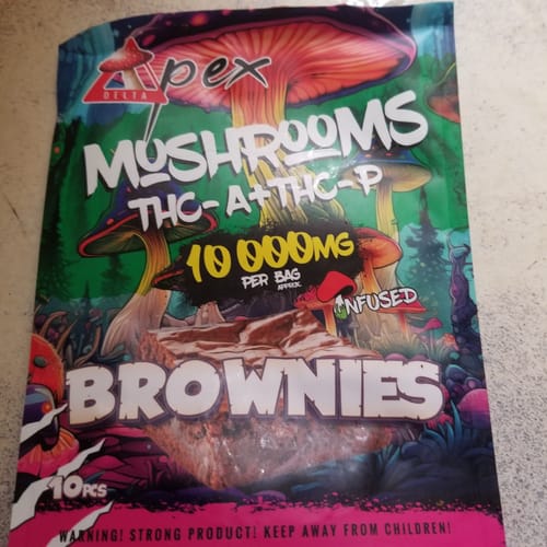 Customer photo review of Rice Crispy Chocolate Treats Mushroom THC-A + THC-P 10,000mg