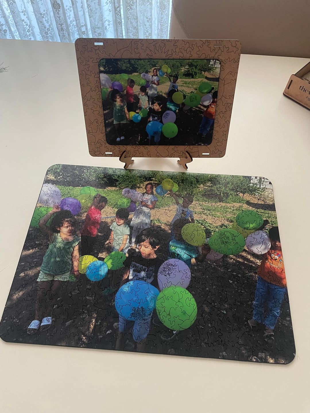 Customer photo review of Kişisel Tasarım - Ahşap Puzzle