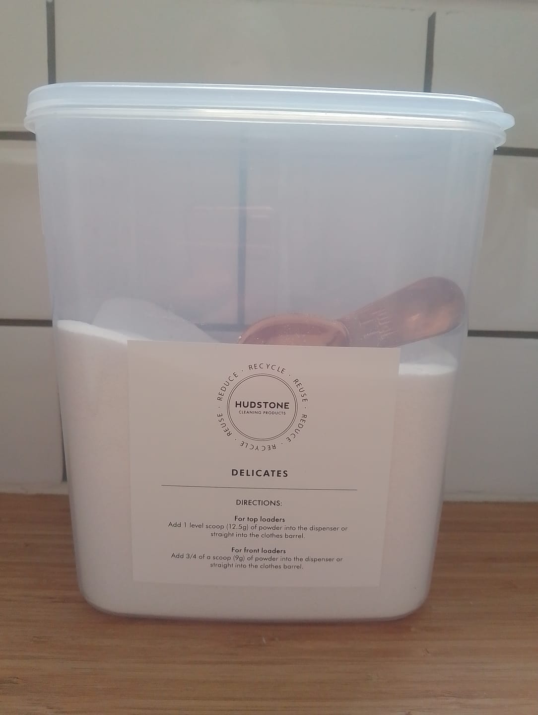 Customer photo review of Delicate Washing Powder (Double Concentrate)