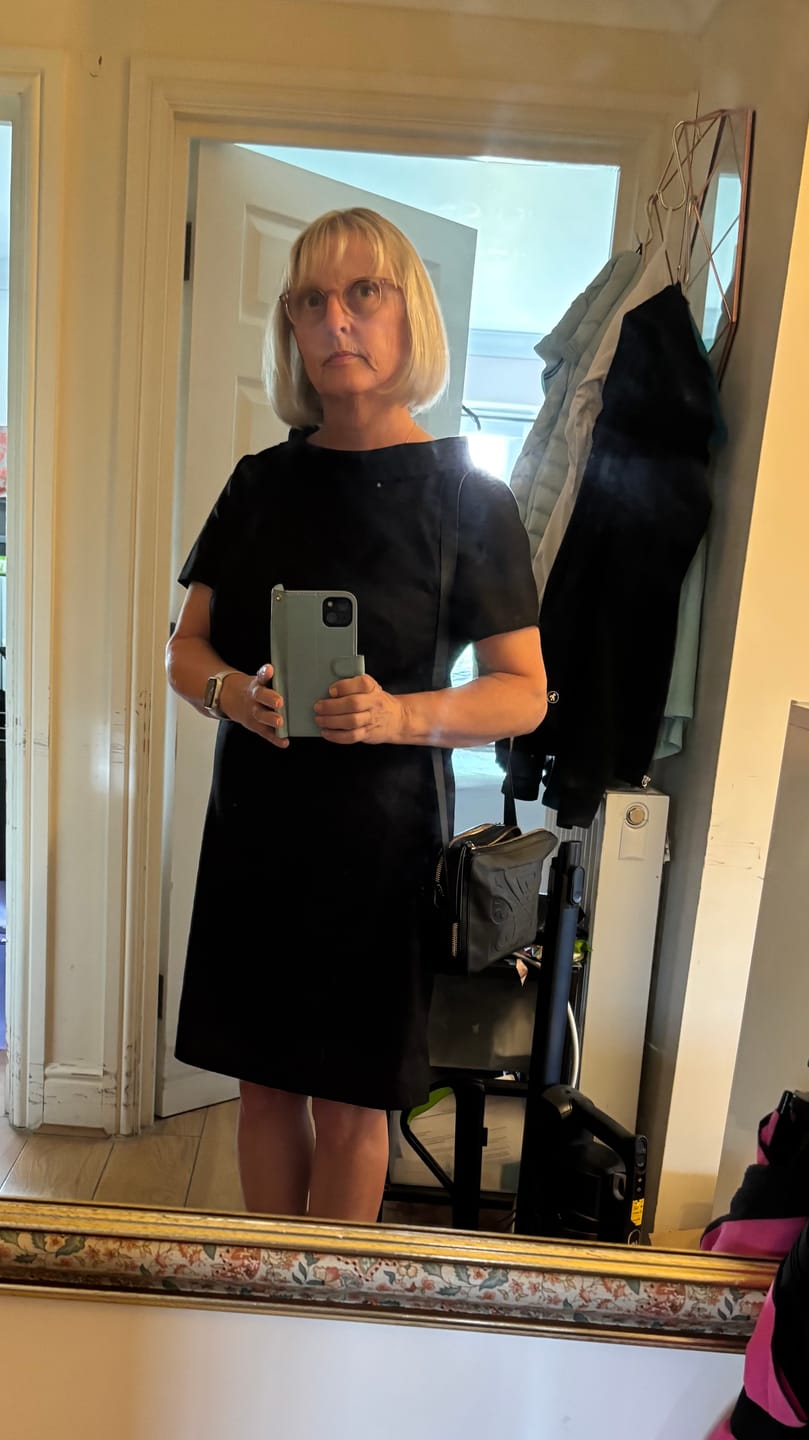 Customer photo review of Viscose Linen Woven Stretch Fabric
