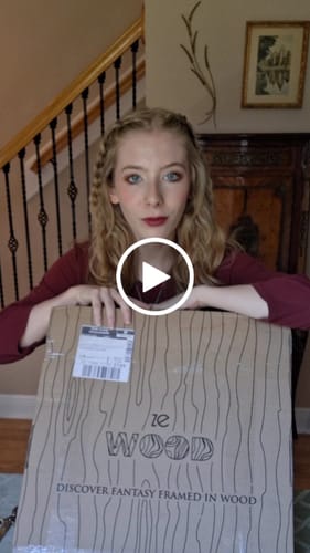 Customer video review of MIDDLE EARTH™ 3D  WOOD MAP