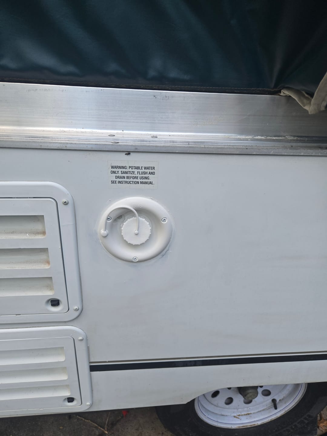 Customer photo review of Fresh Water Fill Hatch
