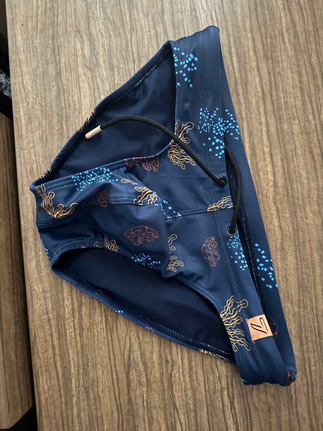 Customer photo review of Coral Reef Swim Briefs
