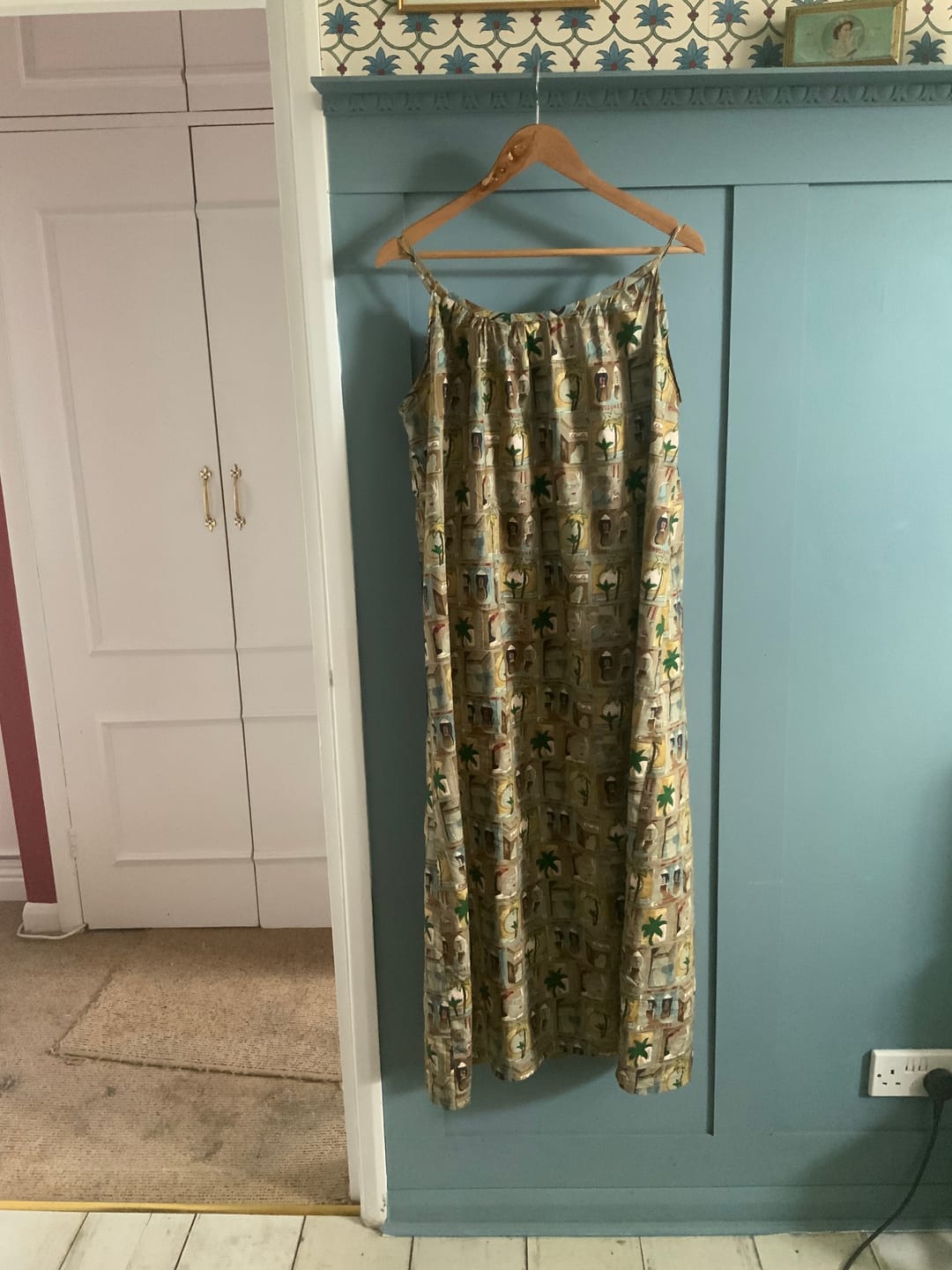 Customer photo review of Seaside Stroll Pima Cotton Lawn Fabric