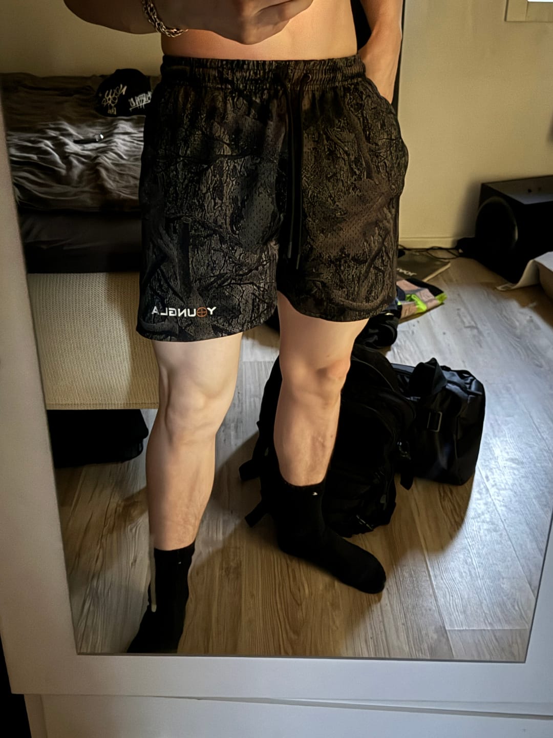 Customer photo review of 1117 - Tree Camo Mesh Shorts