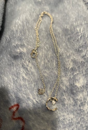 Customer photo review of CRUSH DIAMOND NECKLACE