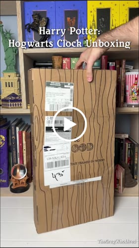 Customer video review of HOGWARTS™ 3D WALL CLOCK
