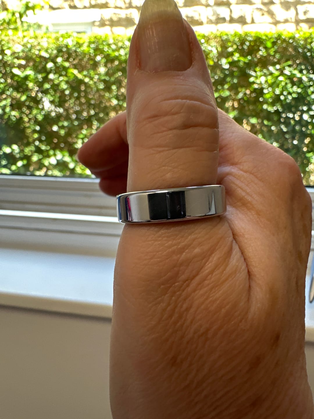 Customer photo review of Fitaos R05 Blood Sugar Blood Pressure Blood oxygen HRV Sleep Monitoring Waterproof Smart Ring