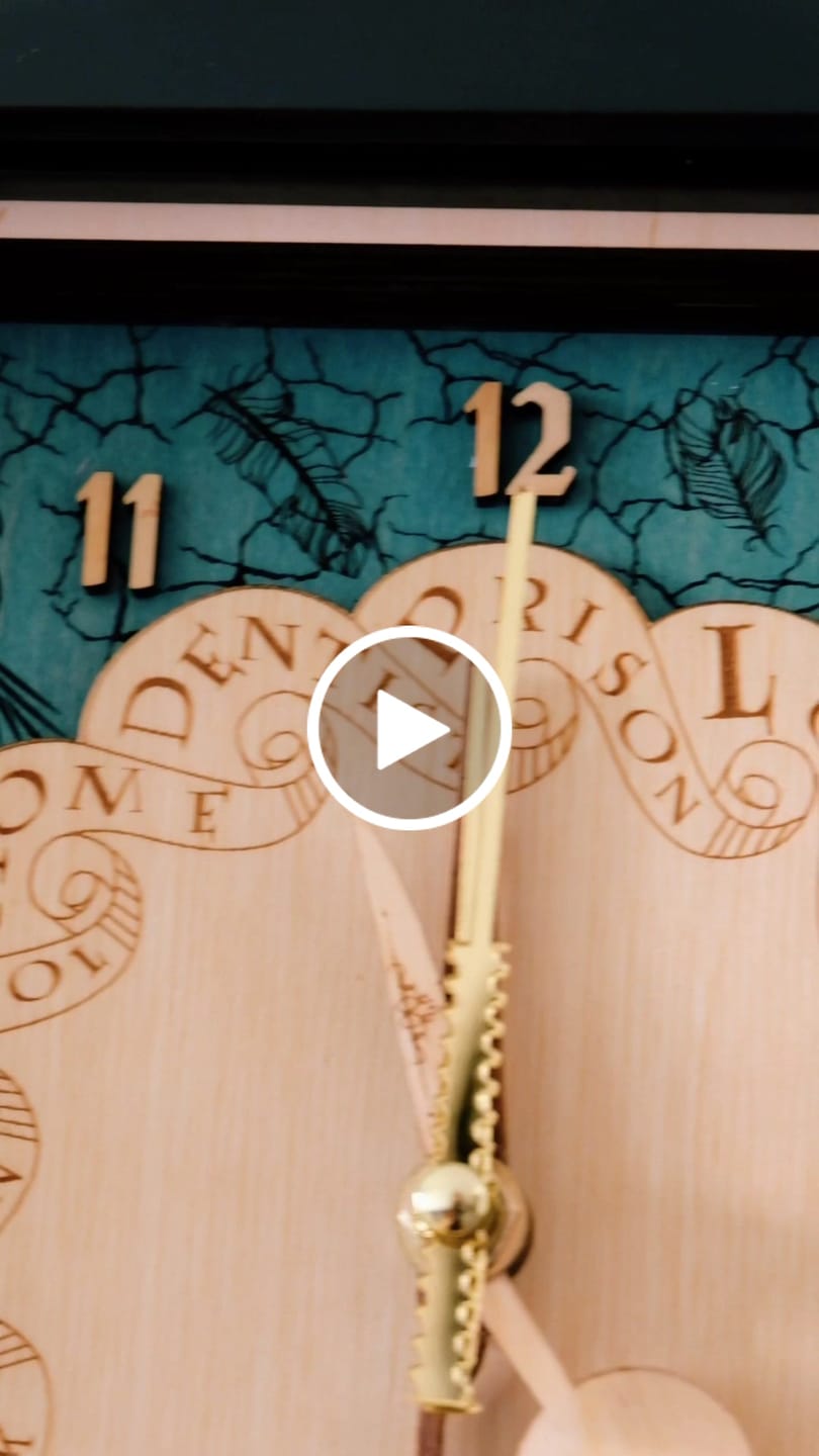 Customer video review of WEASLEY FAMILY™ CLOCK