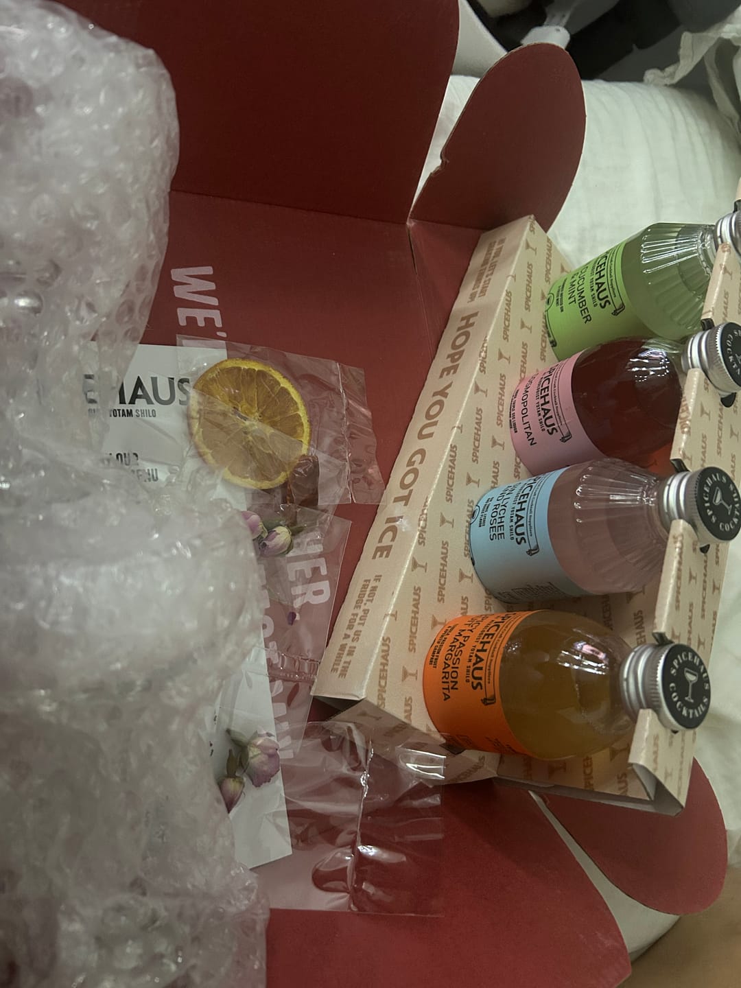 Customer photo review of זוג כוסות קוקטייל