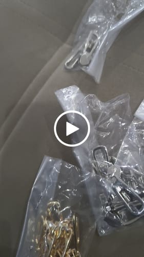 Customer video review of PUXADOR VAZADO N°6 C/CARRINHO DOURADO 10 PEÇAS