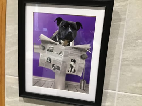 Customer photo review of Important meeting - Personalised Poster