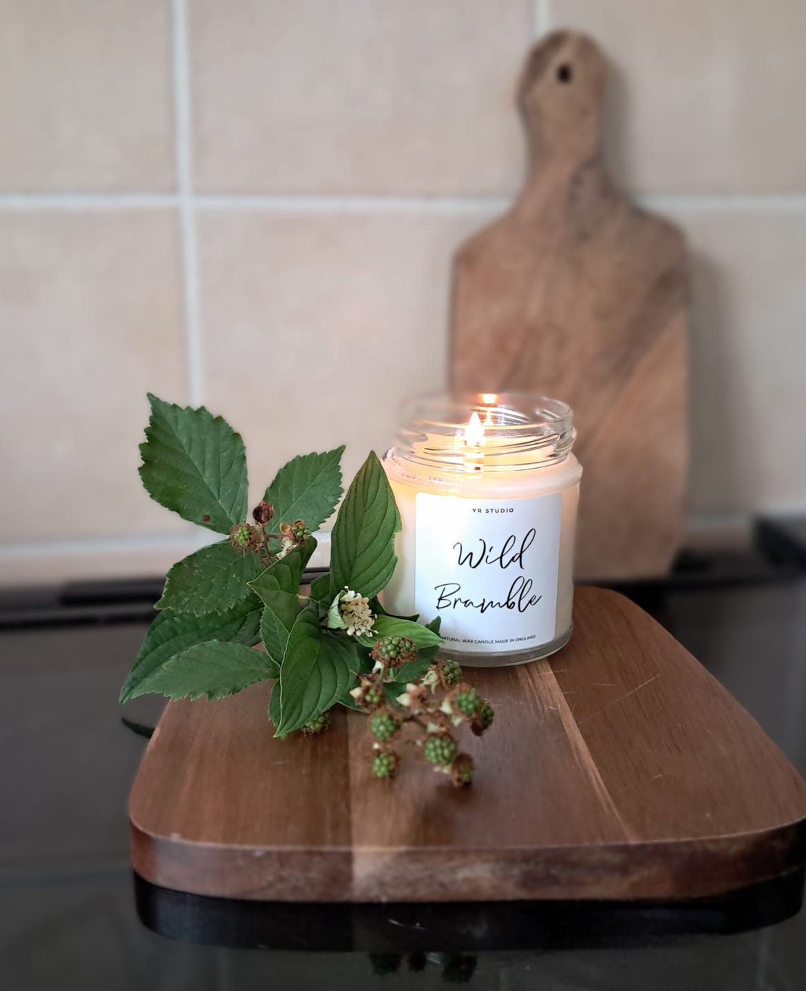 Customer photo review of Wild Bramble Candle