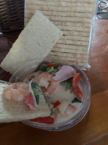 Customer photo review of Seafood Mixed Salad - Medium