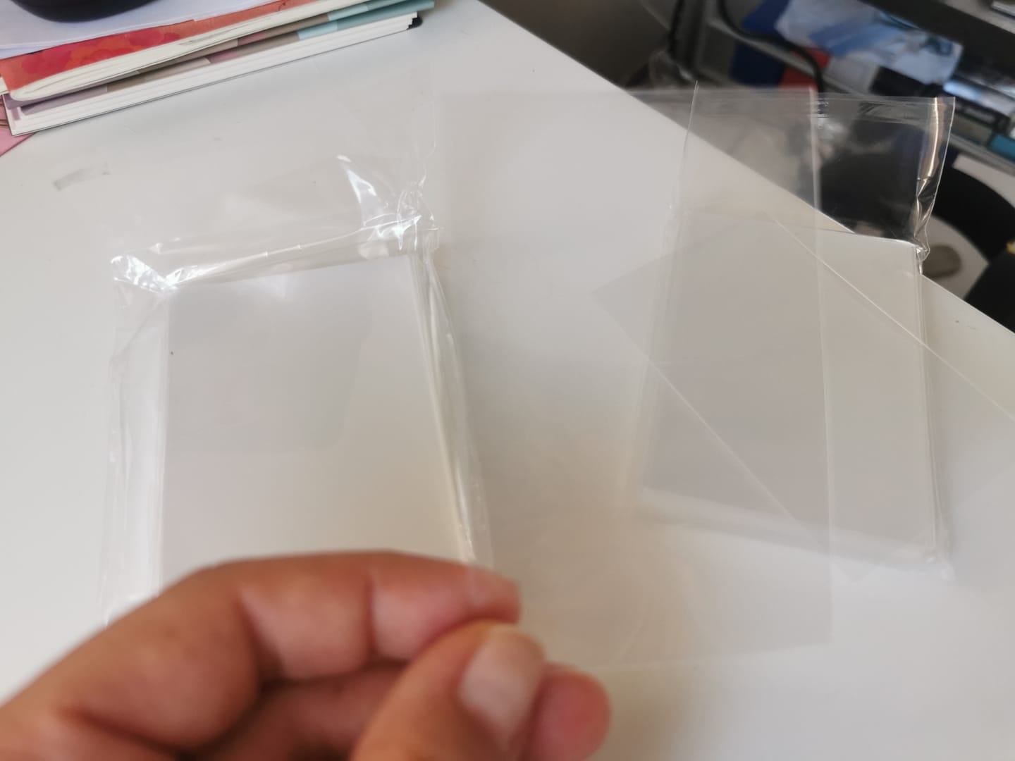 Customer photo review of Premium Photocard Sleeves for K-Pop Fans