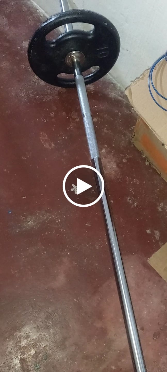 Customer video review of Barra Reta Maciça Cromada 25,40mm